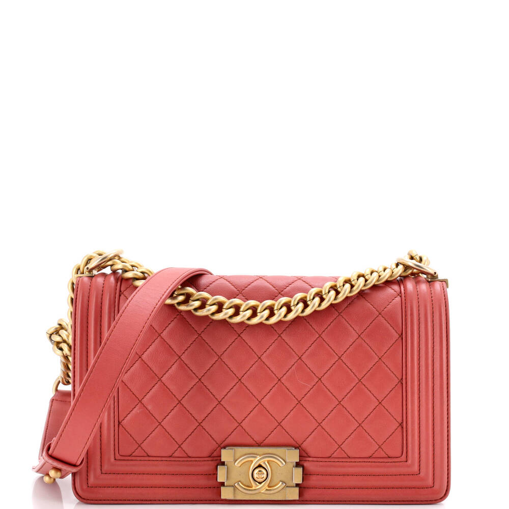 Chanel Boy Flap Bag Quilted Lambskin #257930C39B